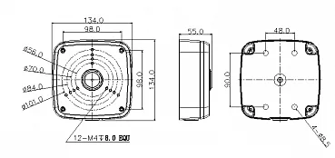 RVI RVI-1BMB-3 WHITE Кронштейн RVI RVI-1BMB-3 WHITE Кронштейн