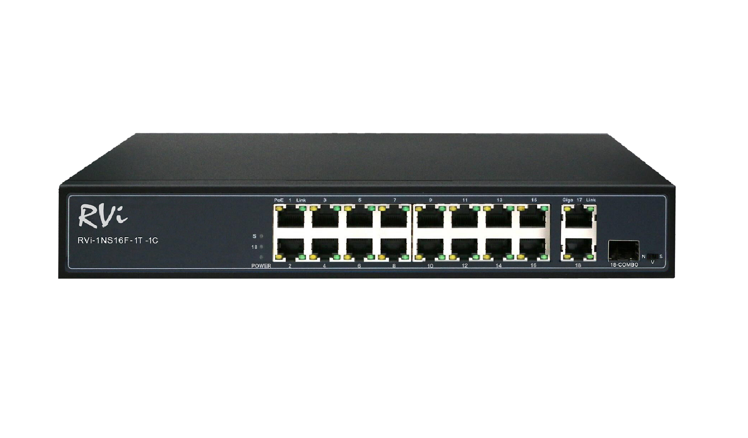 RVi-1NS16F-1T-1C на 16 PoE-портов